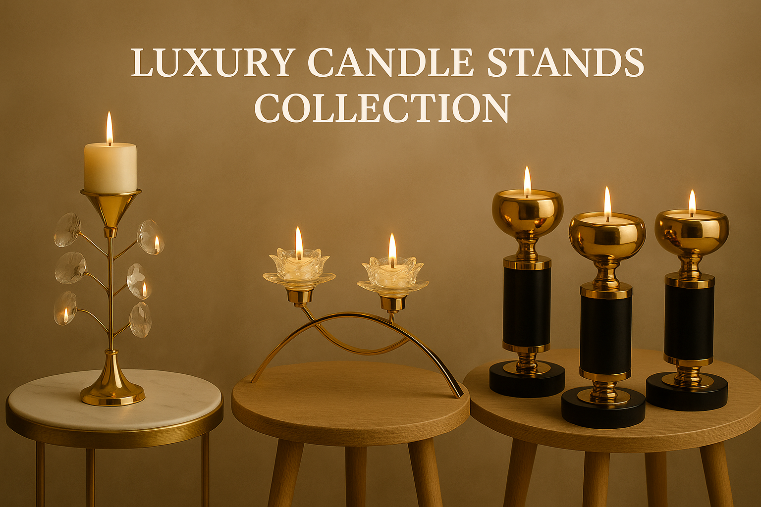 Luxury Candle Stands